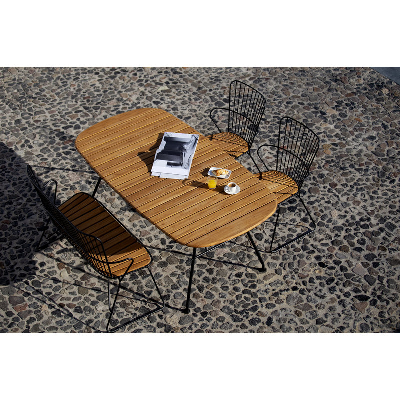 Houe-collectie PAON tuinstoel zwart