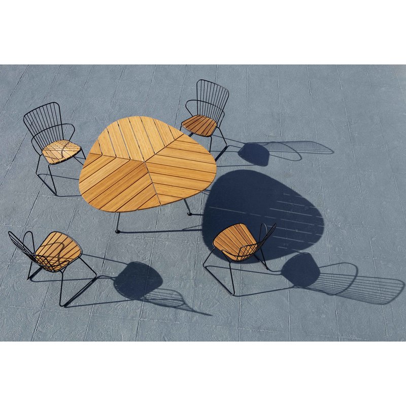 Houe-collectie PAON tuinstoel zwart