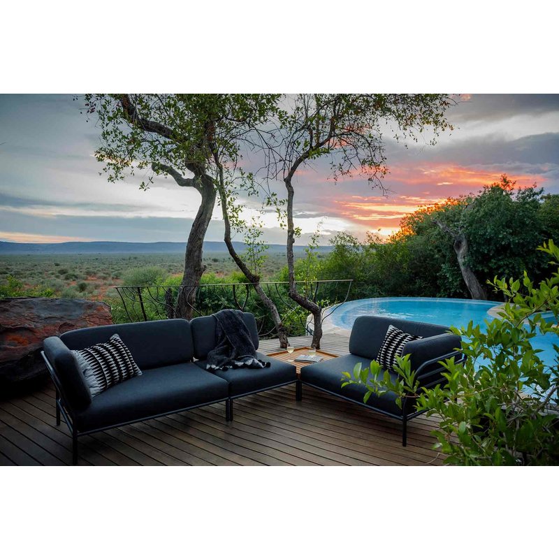 Houe-collectie LEVEL lounge chair Sooty grey