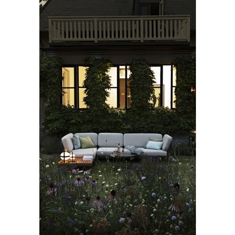 Houe-collectie LEVEL lounge sofa left corner Ash