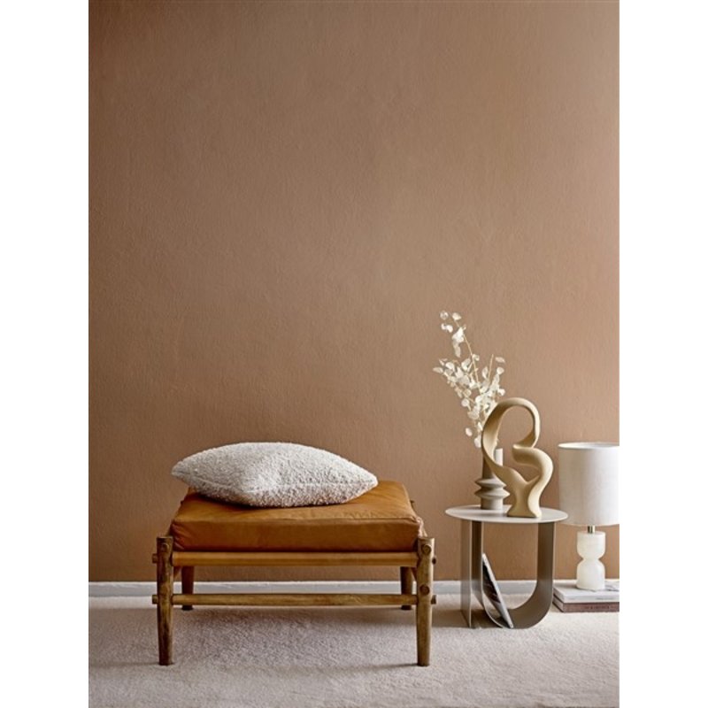 Bloomingville-collectie Aysia Stool Nature Leather