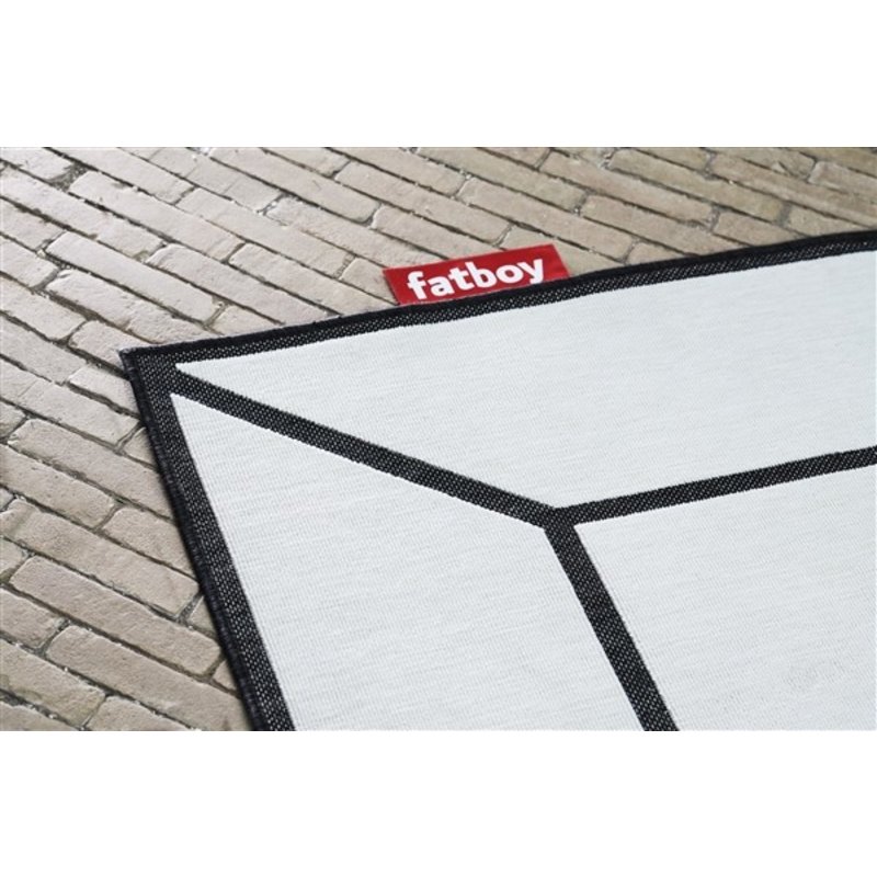 Fatboy-collectie Vloerkleed Carpretty grand frame off-white