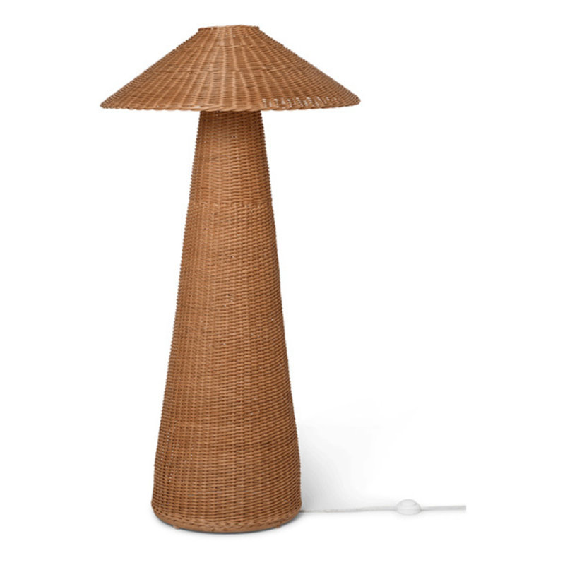 ferm LIVING-collectie Dou Floor Lamp - Natural