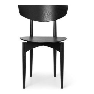 ferm LIVING Eetkamerstoel Herman Dining hout zwart