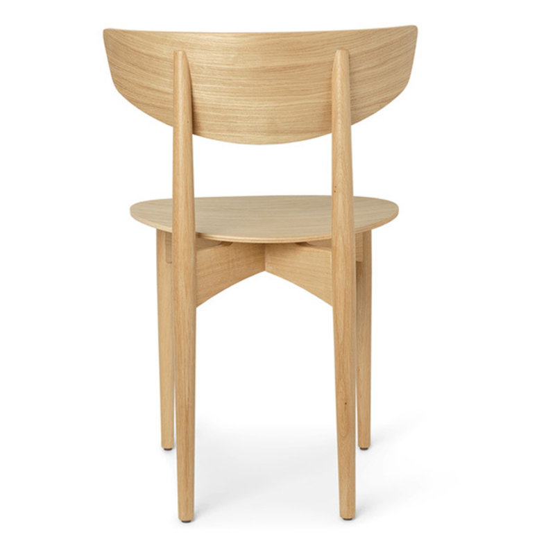 ferm LIVING-collectie Herman Dining Chair Wood - Natural Oak