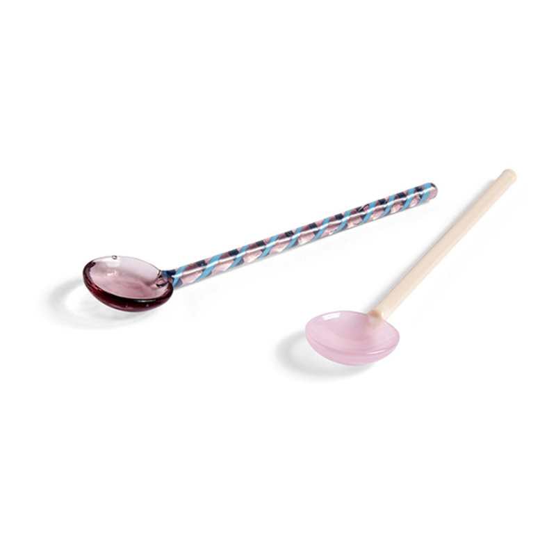HAY-collectie Glass spoons - set of 2