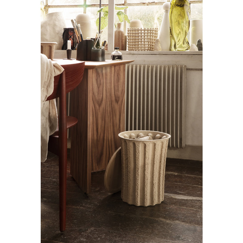 ferm LIVING-collectie Herman Dining Chair Wood - Red Brown