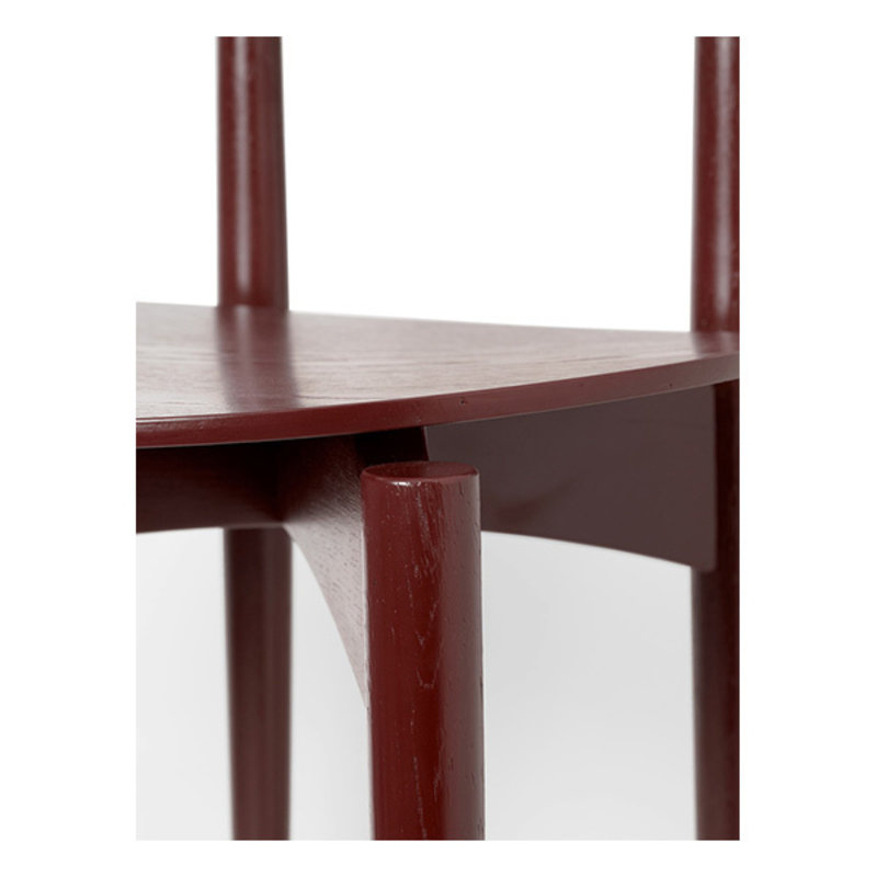 ferm LIVING-collectie Herman Dining Chair Wood - Red Brown