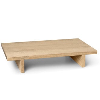 ferm LIVING Tafel Kona Low naturel eiken fineer