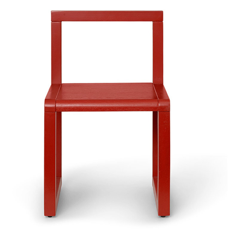 ferm LIVING-collectie Little Architect Chair - Poppy Red