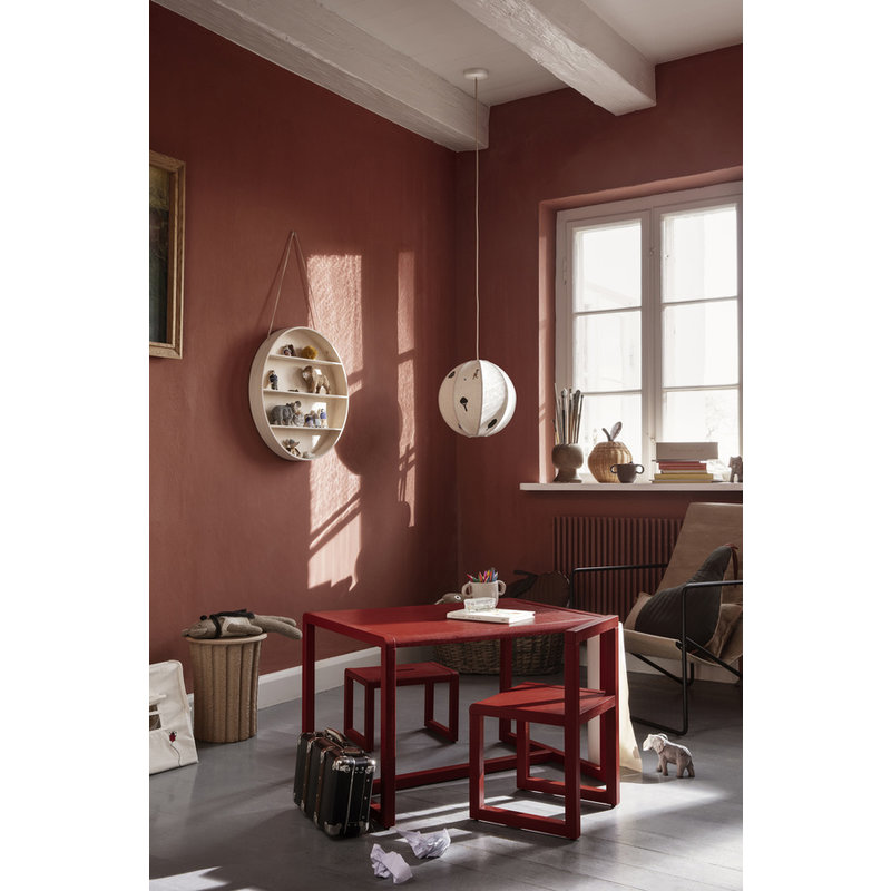 ferm LIVING-collectie Little Architect Chair - Poppy Red