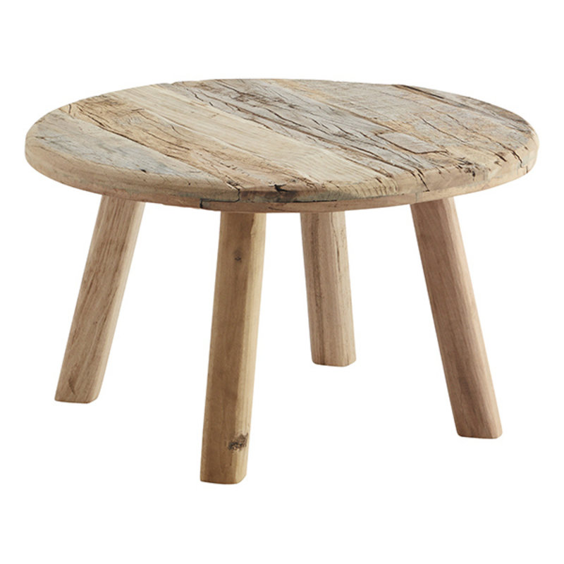 Madam Stoltz-collectie Wooden coffee table - Natural