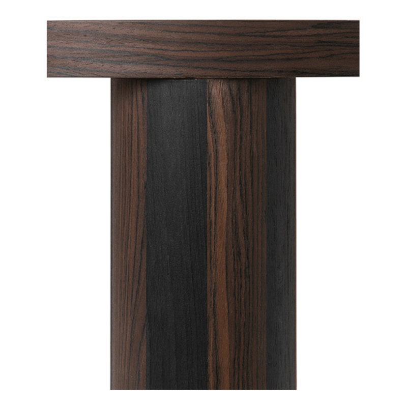 ferm LIVING-collectie Salontafel Post L - Smoked Oak Lines