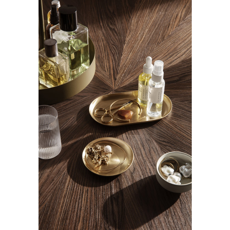 ferm LIVING-collectie Salontafel Post L - Smoked Oak Star