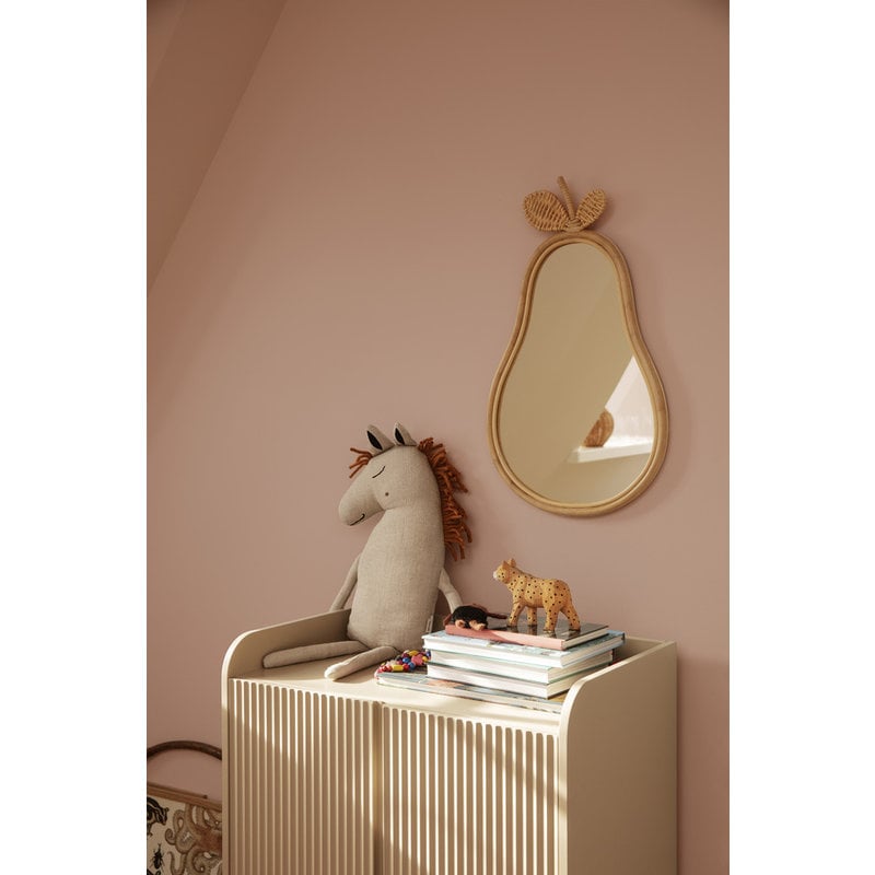ferm LIVING-collectie Sill Cupboard Low - Cashmere
