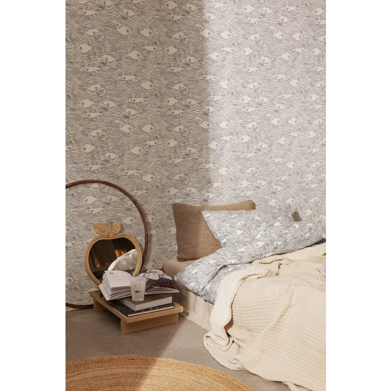 ferm LIVING-collectie Stream Wallpaper