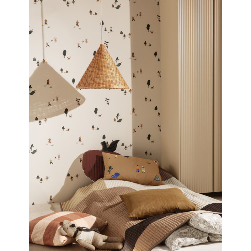 ferm LIVING-collectie The Park Wallpaper