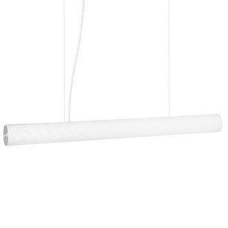 ferm LIVING Vuelta Pendant 100-White/Stainless Steel