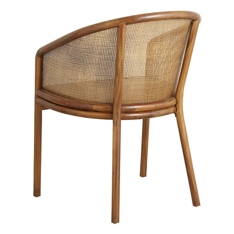 Nordal-collectie MOSSO dinner chair, light brown