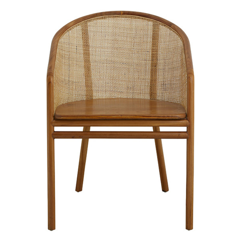 Nordal-collectie MOSSO dinner chair, light brown