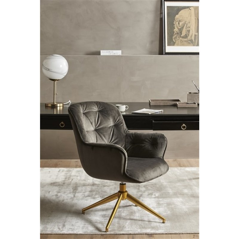 Nordal-collectie LEA office chair, velvet