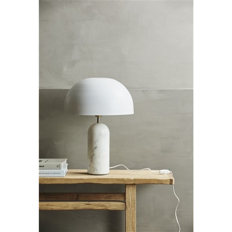 Nordal-collectie Tafellamp ATLAS wit