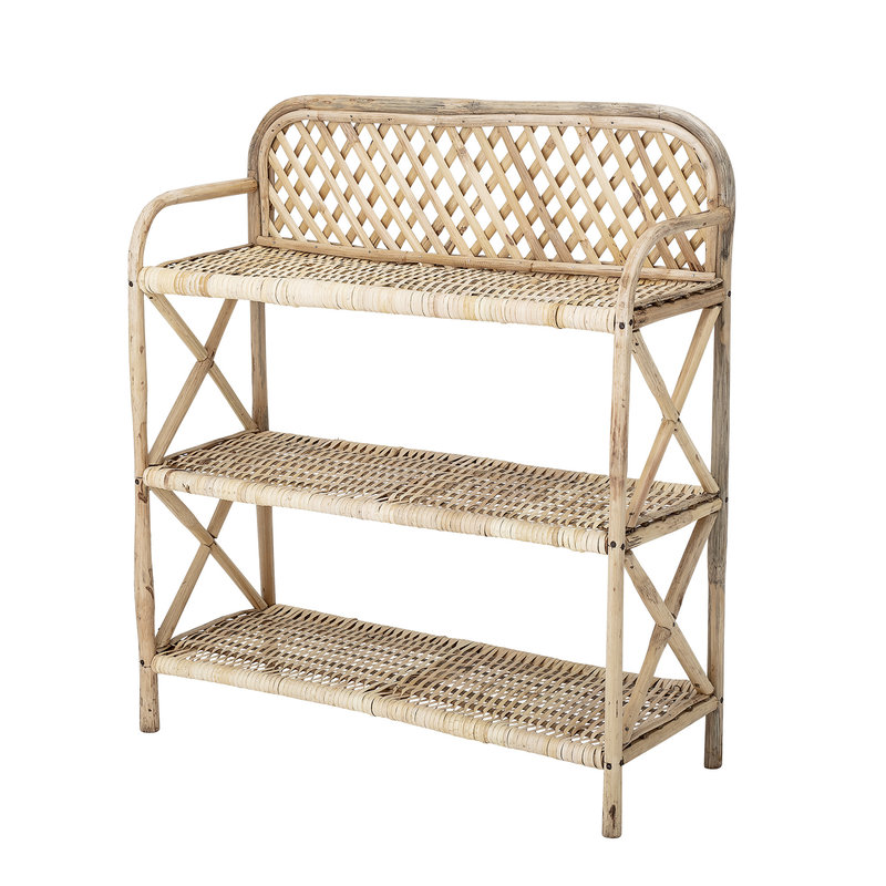 Bloomingville-collectie Ezra Bookcase Nature Cane