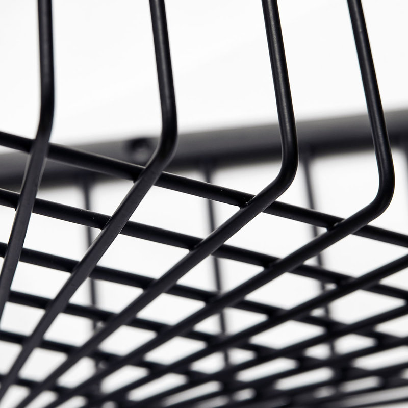 House Doctor-collectie Basket Bath Black