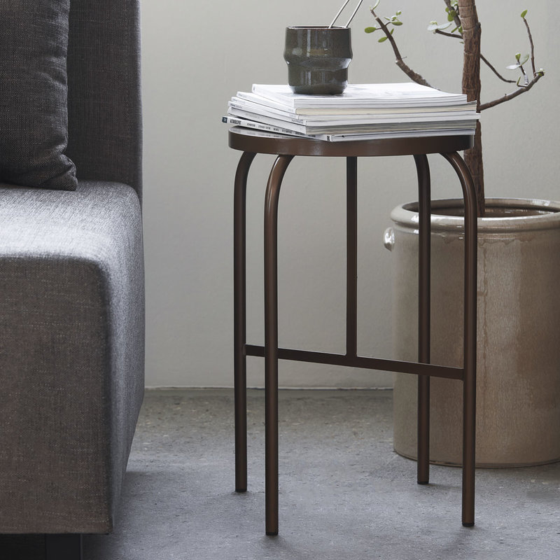 House Doctor-collectie Stool Shaker Golden brown