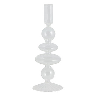 Nordal ERISKA candleholder, L, clear