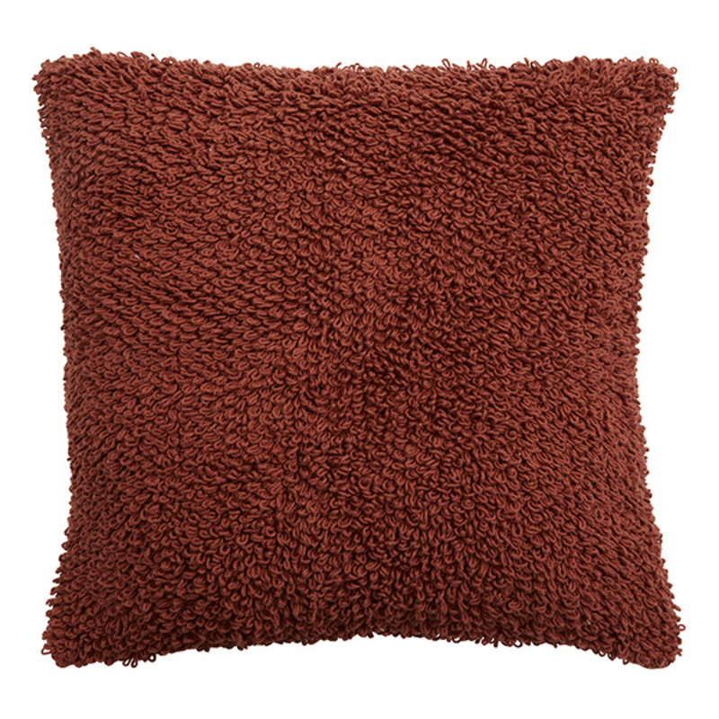 Nordal-collectie LYRA cushion cover,S,knitted, terracotta