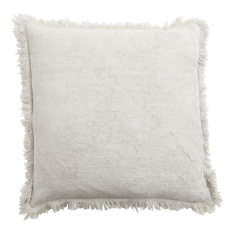 Nordal-collectie LEPUS cushion cover, light grey
