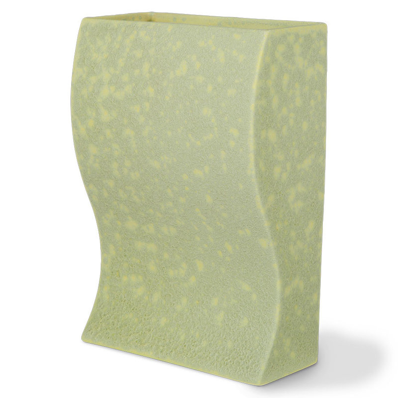 HKliving-collectie HK objects: ceramic block vase matt pistachio