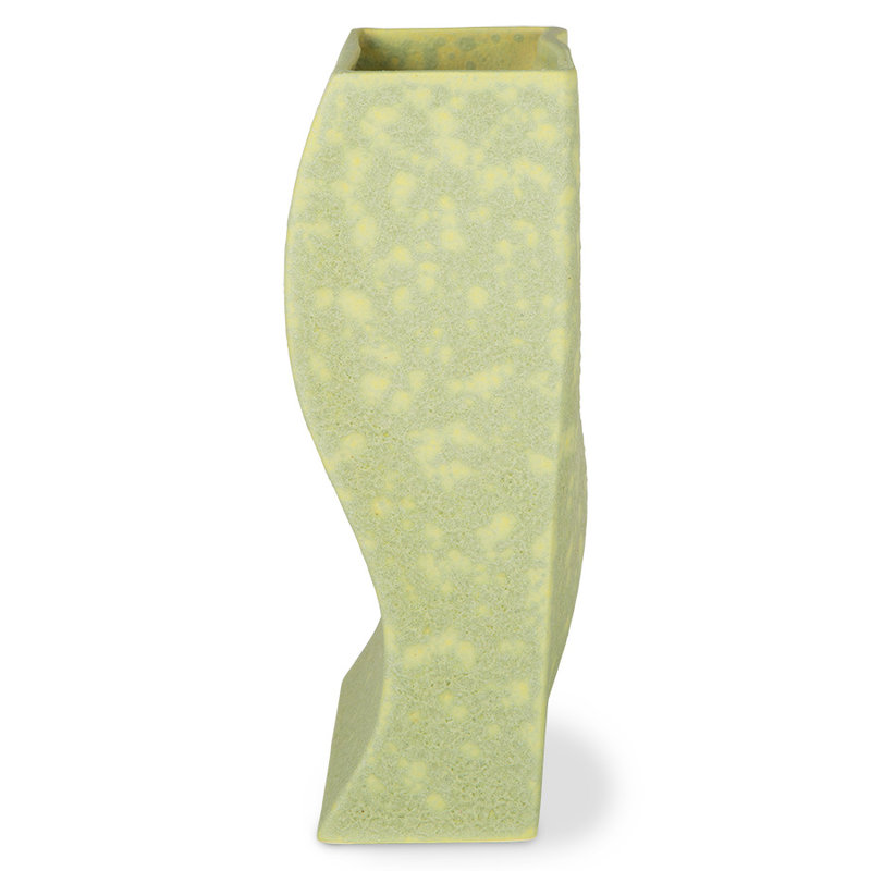 HKLIVING-collectie HK objects: ceramic block vase matt pistachio