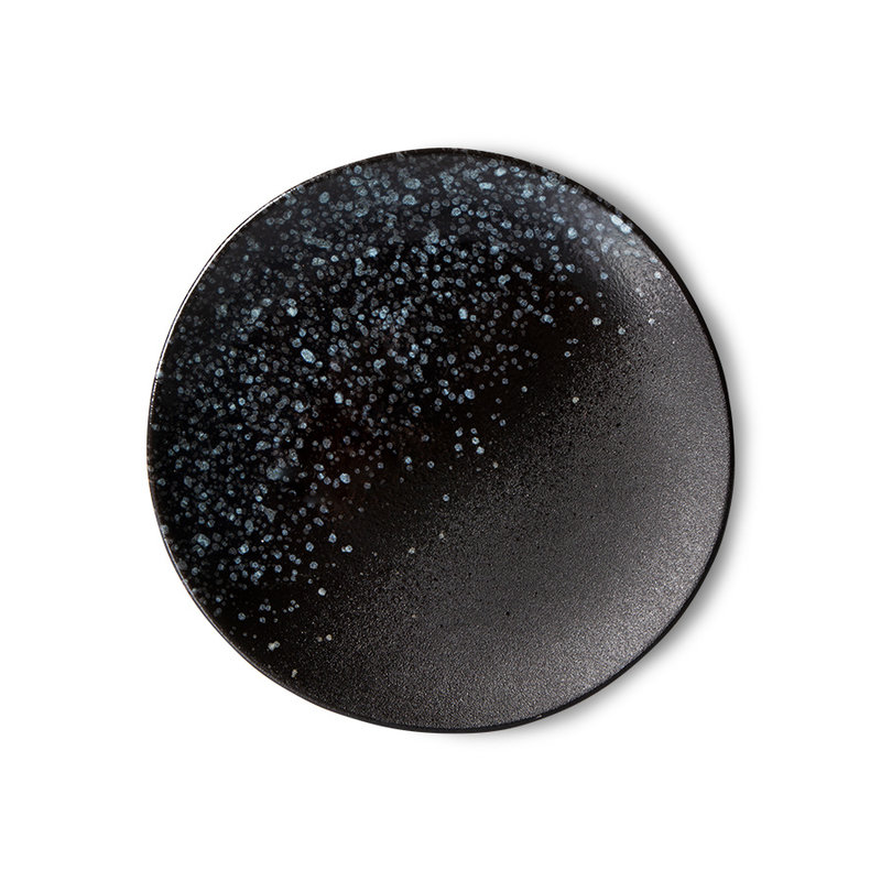 HKLIVING-collectie 70s ceramics: dessert plates, stars (set of 2)