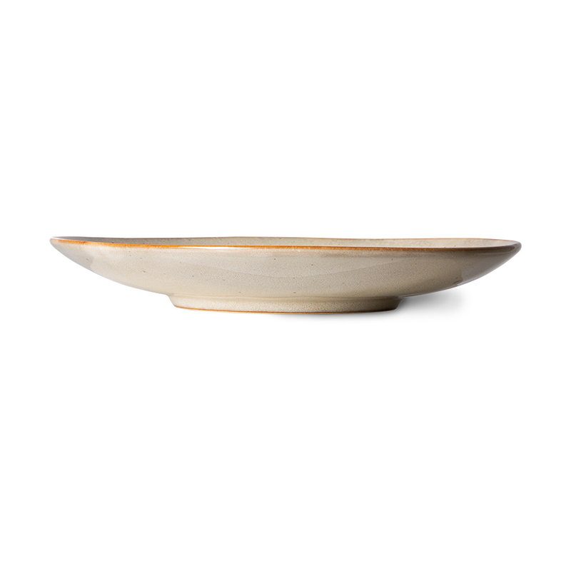 HKliving-collectie 70s ceramics: side plates, mist (set of 2)