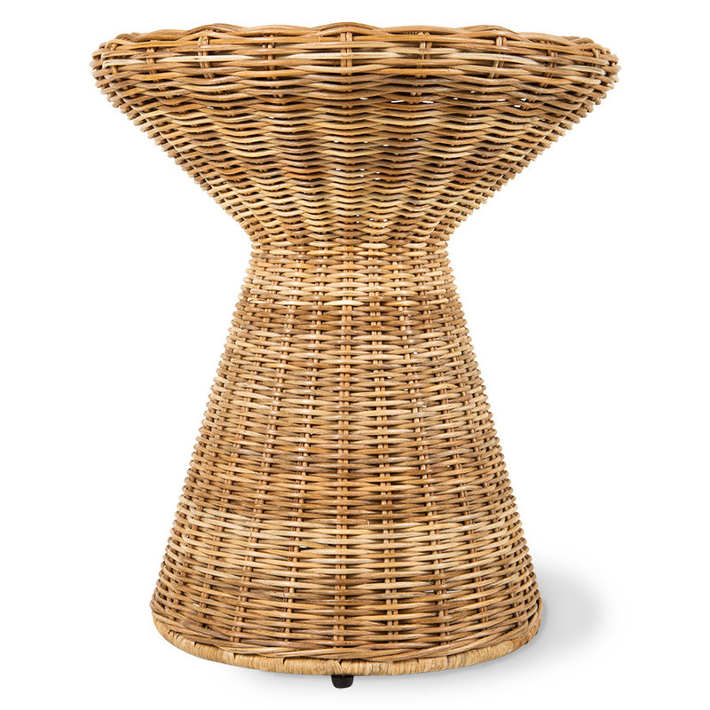 HKliving-collectie Rattan side table