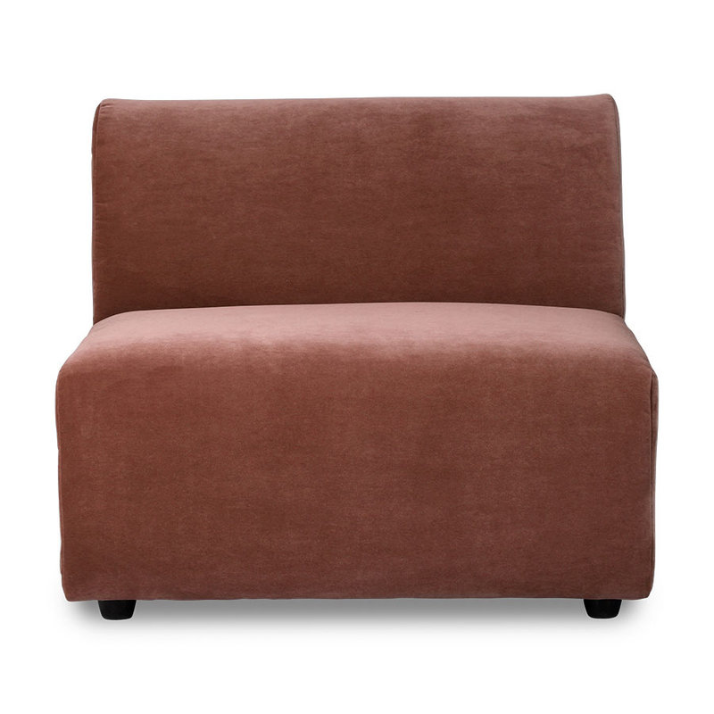 HKLIVING-collectie jax couch: element middle, royal velvet, magnolia