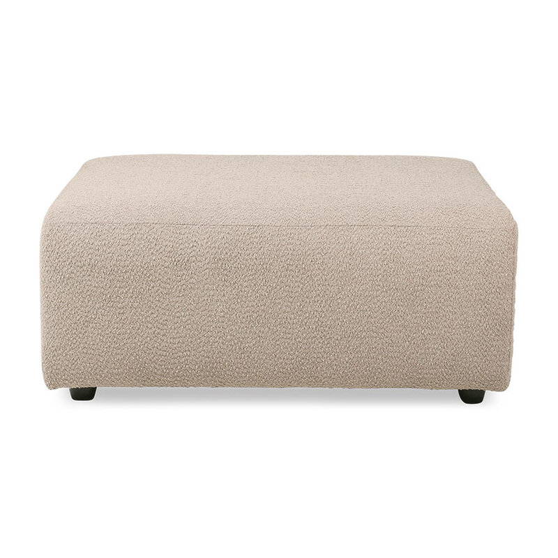 HKLIVING-collectie jax couch: element hocker, boucle, taupe