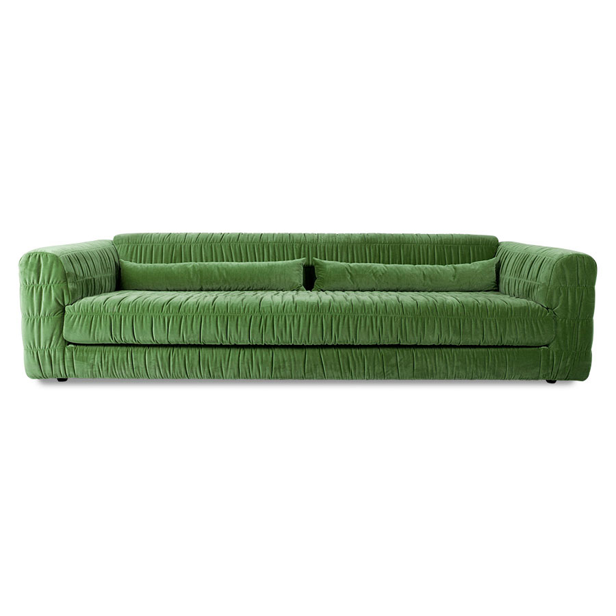 HKLIVING-collectie Club bank royal velvet groen