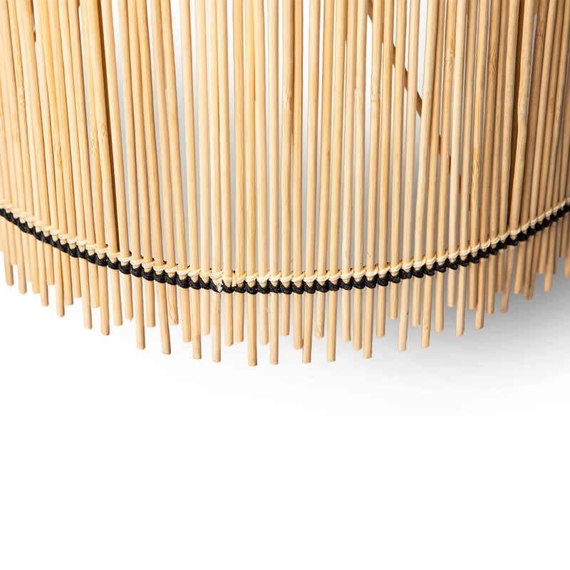 HKliving-collectie Lampenkap cylinder bamboe ø32cm