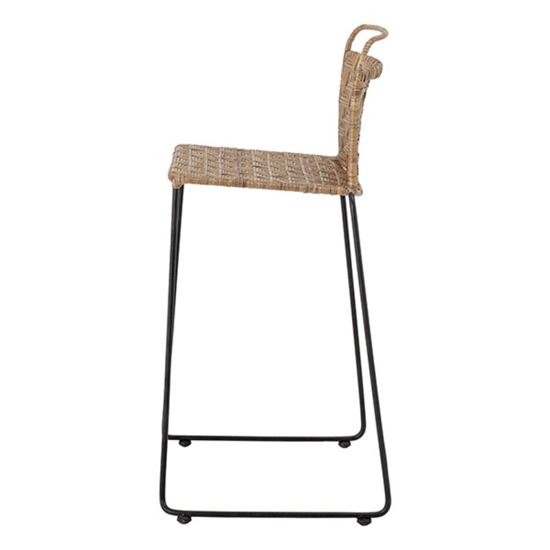 Bloomingville-collectie Gunnel Bar Chair, Nature, Rattan