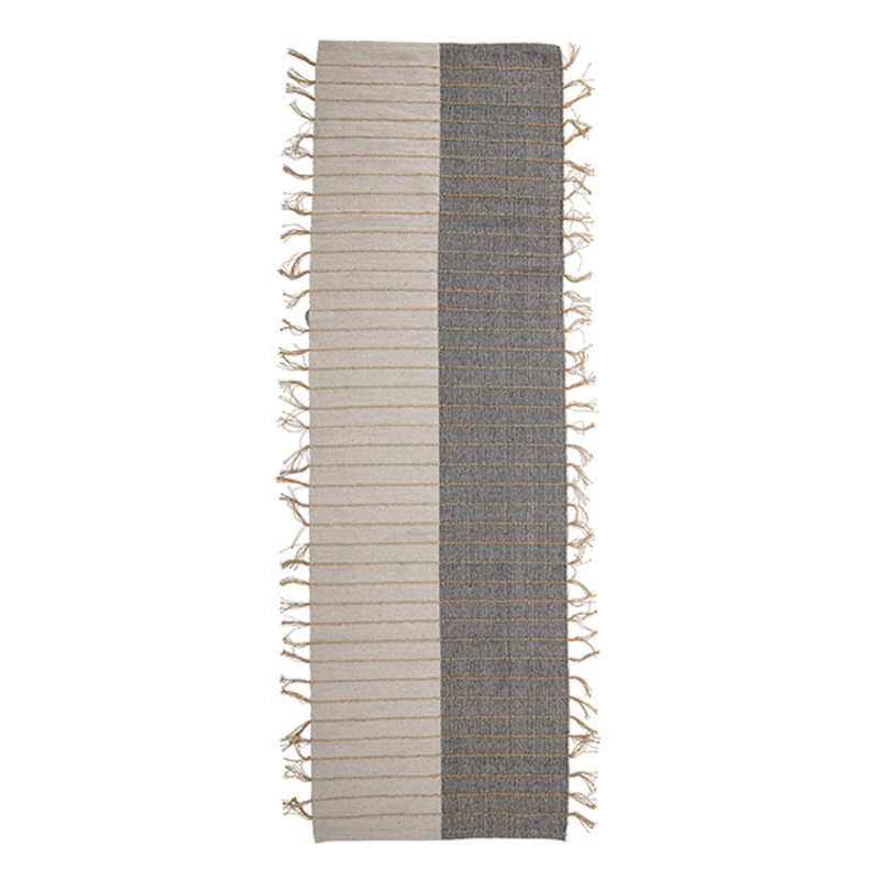 Bloomingville-collectie Loper Aciano grijs/naturel