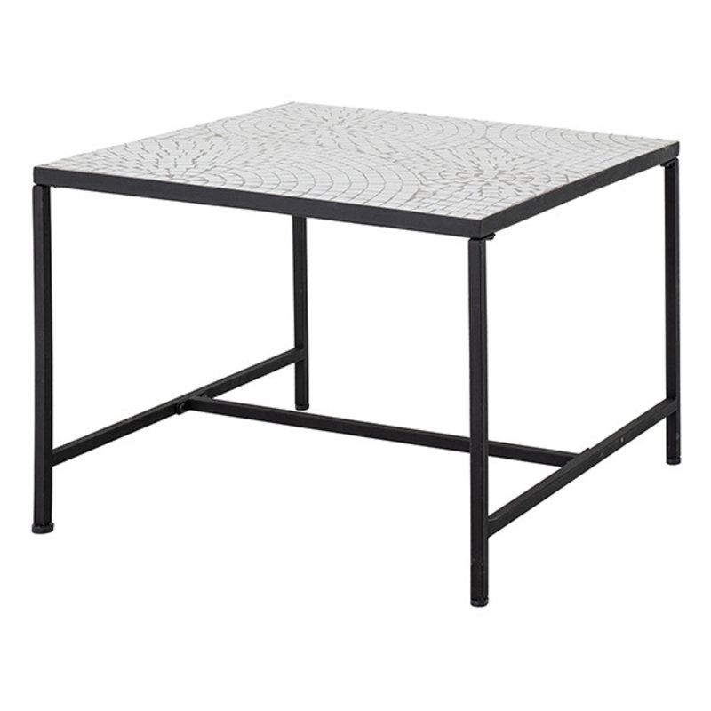 Bloomingville-collectie Niah Coffee Table, White, Stone