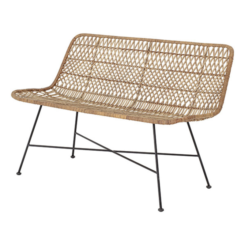 Bloomingville-collectie Hallie Sofa, Nature, Rattan