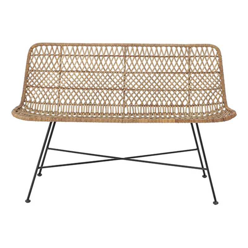 Bloomingville-collectie Hallie Sofa, Nature, Rattan