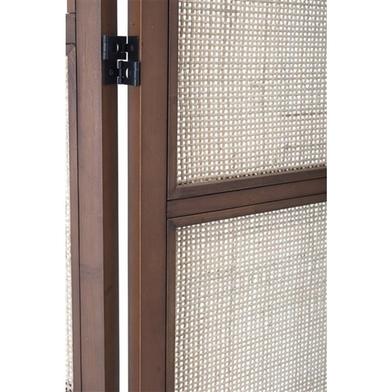 Bloomingville-collectie Svenn Screen, Brown, Pine