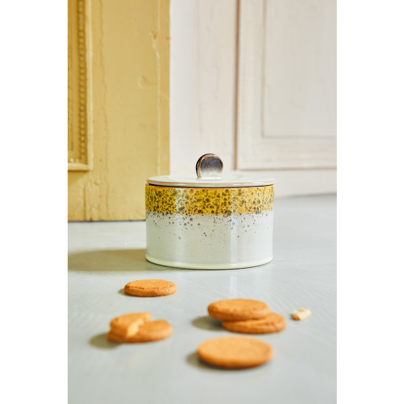 HKliving-collectie 70s ceramics: cookie jar, autumn