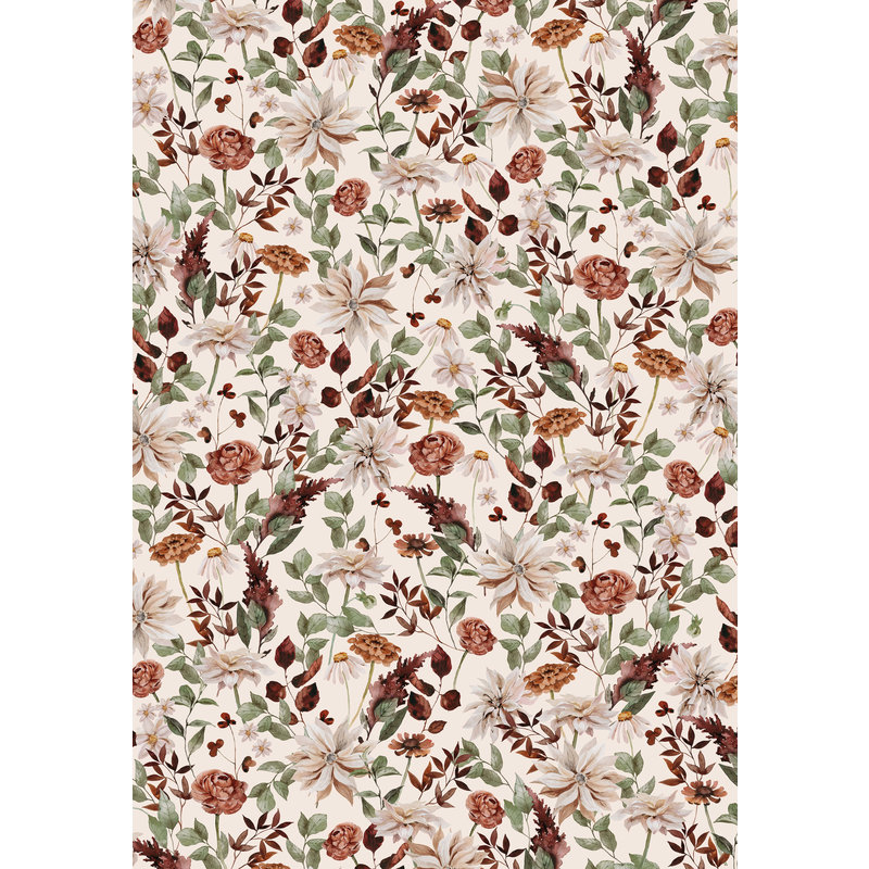 Creative Lab Amsterdam-collectie Vintage Bouquet Wallpaper Mural