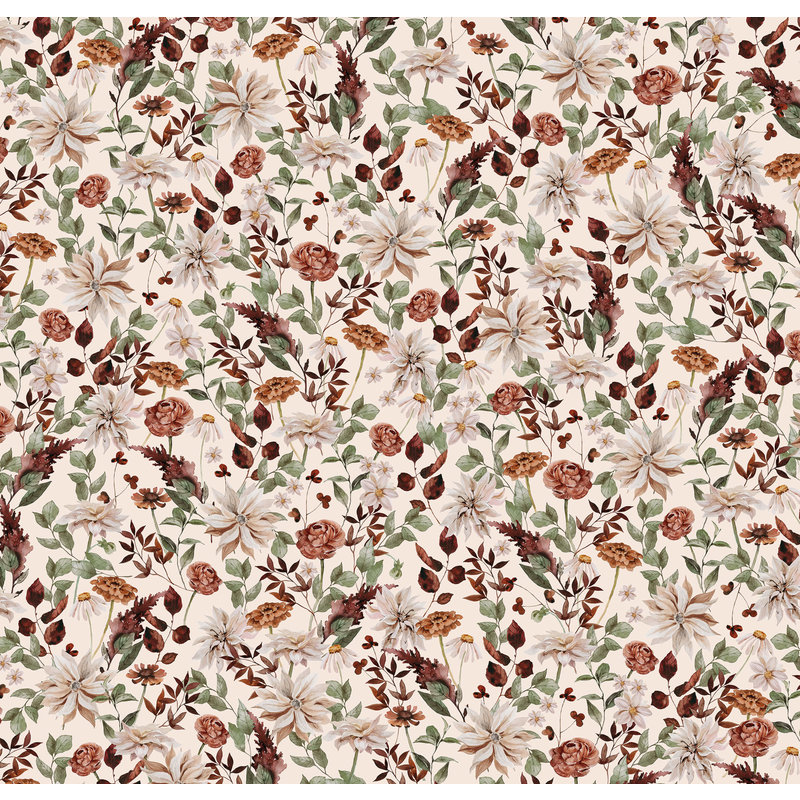 Creative Lab Amsterdam-collectie Vintage Bouquet Wallpaper Mural